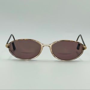 Vintage Silhouette Brown Oval Sunglasses Frames